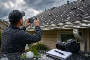 Document Hail Damage for an Insurance Claim 1