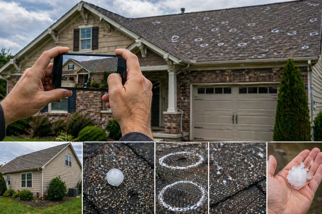 Document Hail Damage for an Insurance Claim 2